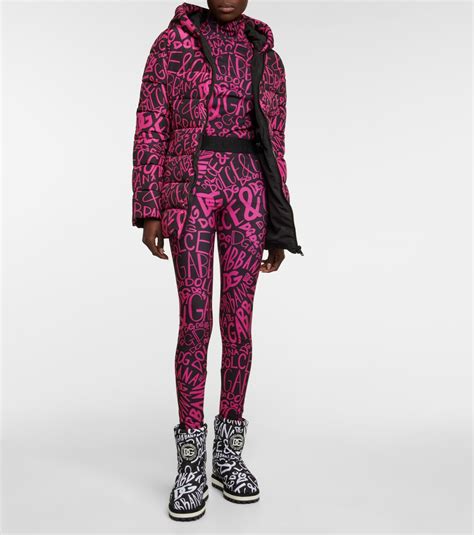 dolce gabbana ski pants|dolce & gabbana leggings.